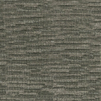 Woven fabric sample, gray-brown tone, horizontal linear ridges, dense texture, mottled fiber blend, textile catalog designation 774 c.